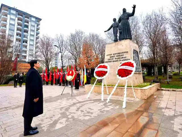 Gaziantep'in Kurtuluşunda Kahramanlar Anıldı