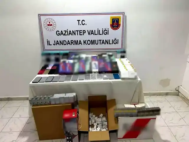 Gaziantep'te 3 Milyon TL'lik Kaçak Mal Ele Geçti