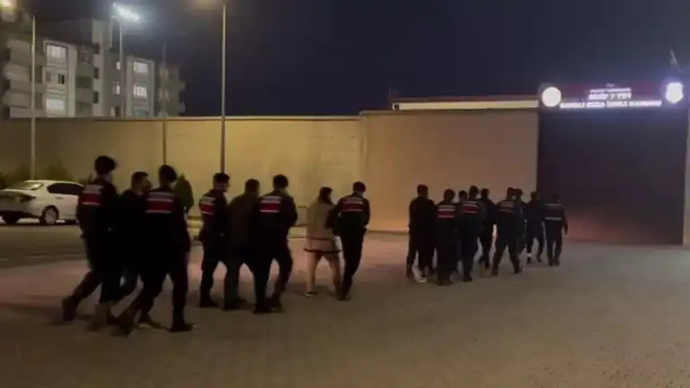 Gaziantep'te 11 Göçmen Kaçakçısı Tutuklandı