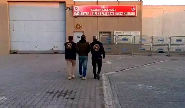 20 Yıl Hapis Cezalısı Hırsız Gaziantep'te Yakalandı